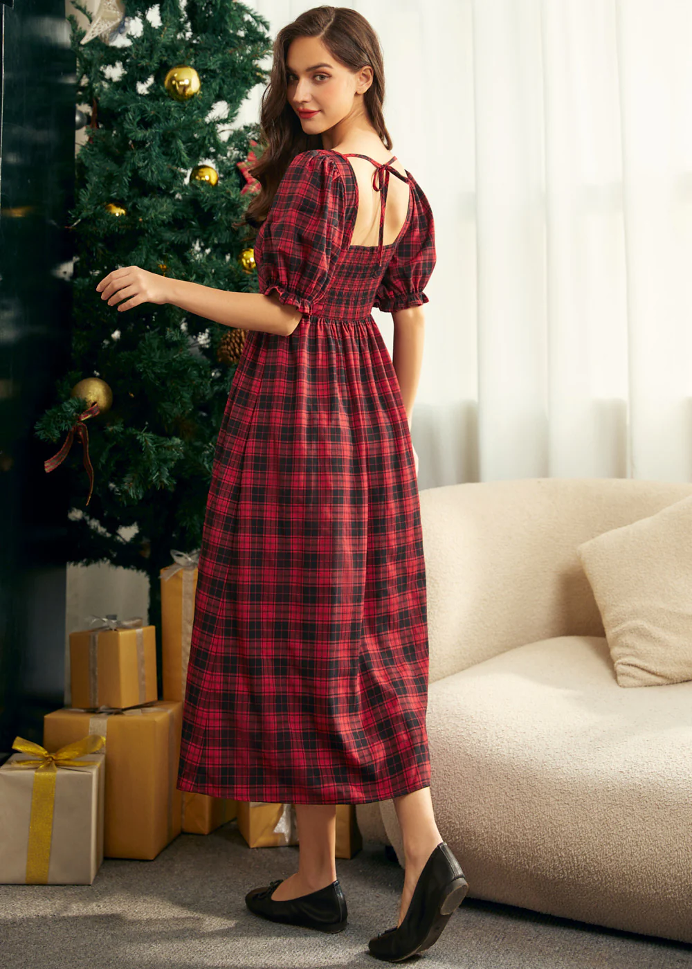 Daydream Midi Fit & Flare Dress - Image 7