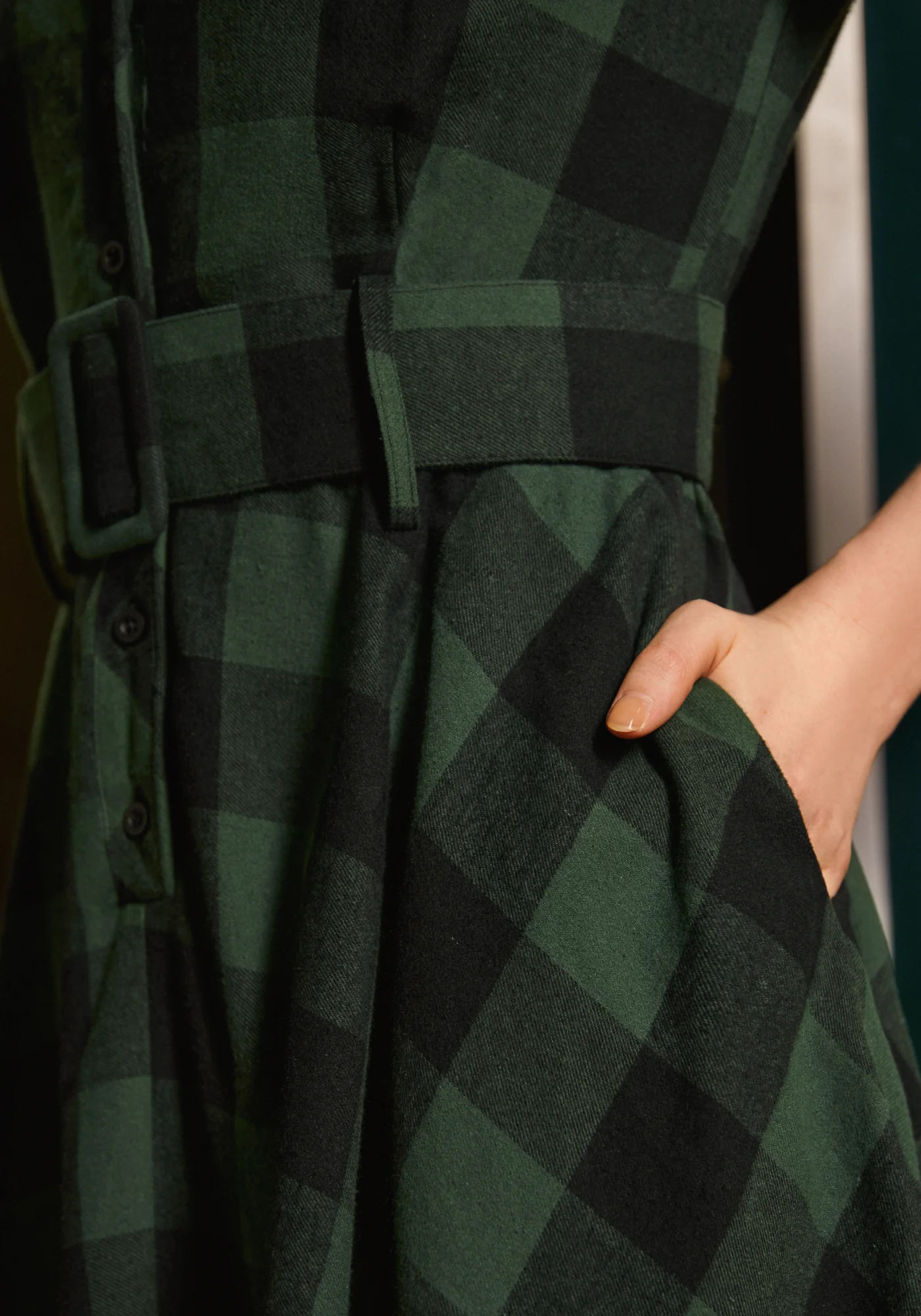 Rustic Elegance Casual Dress - Image 2