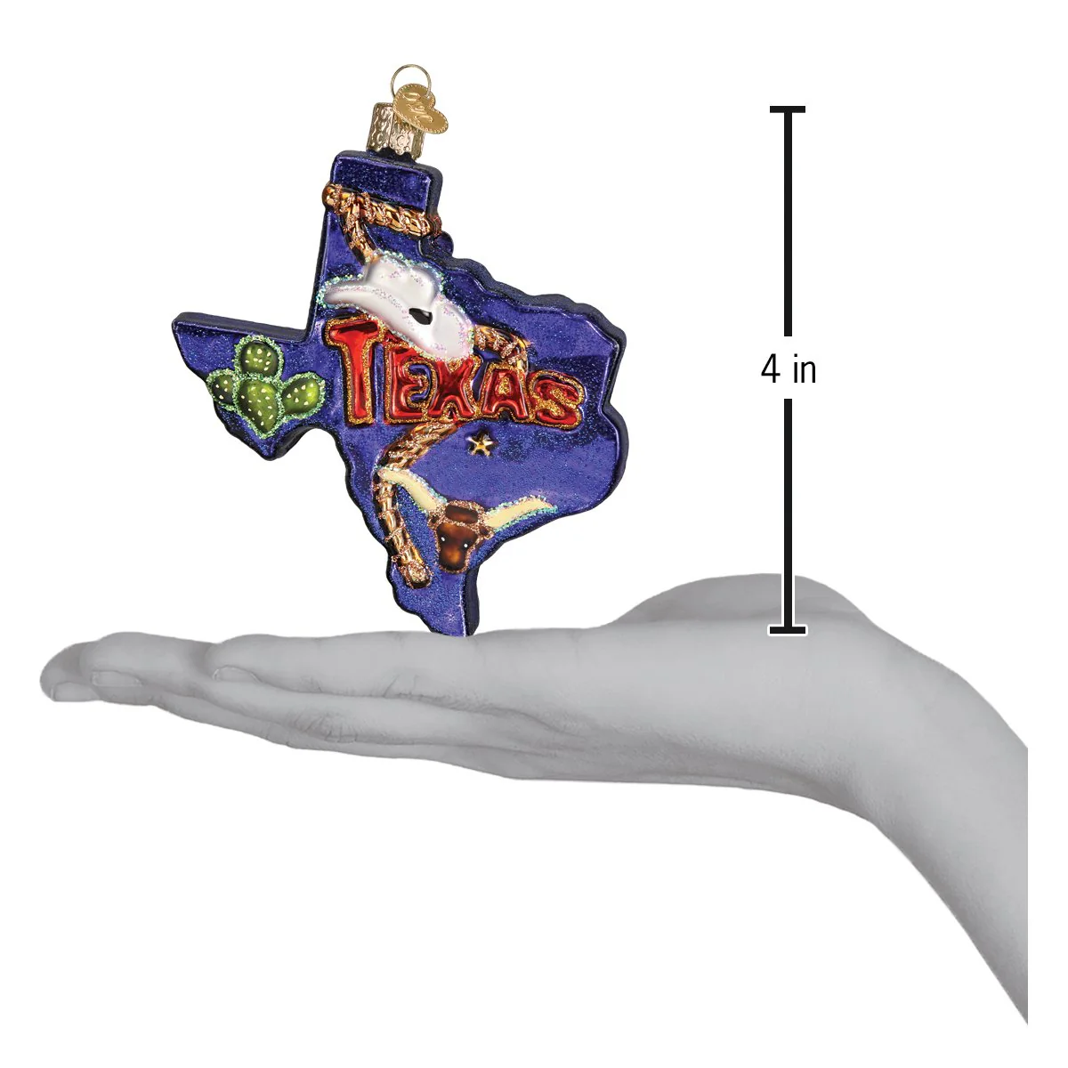 State Of Texas Ornament - Image 6
