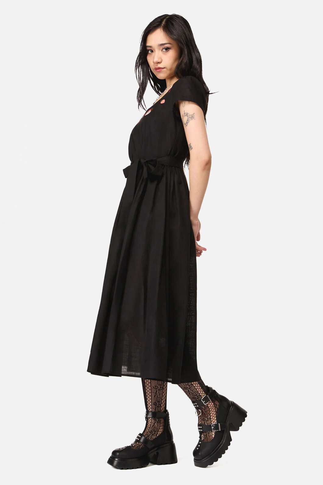 Strawberry Embroidered Dress - Image 4