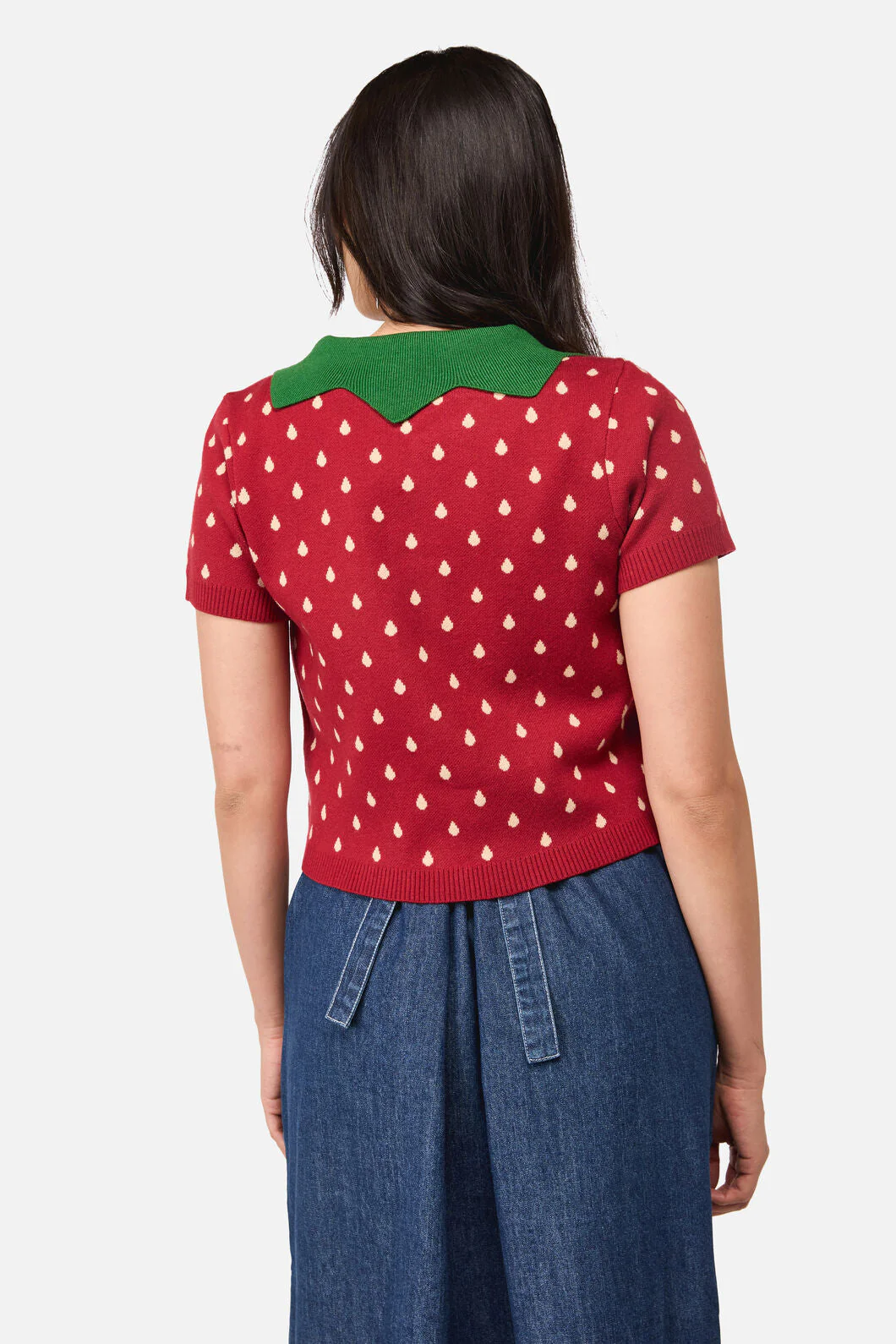 Strawberry Leaf Cardigan - Image 3