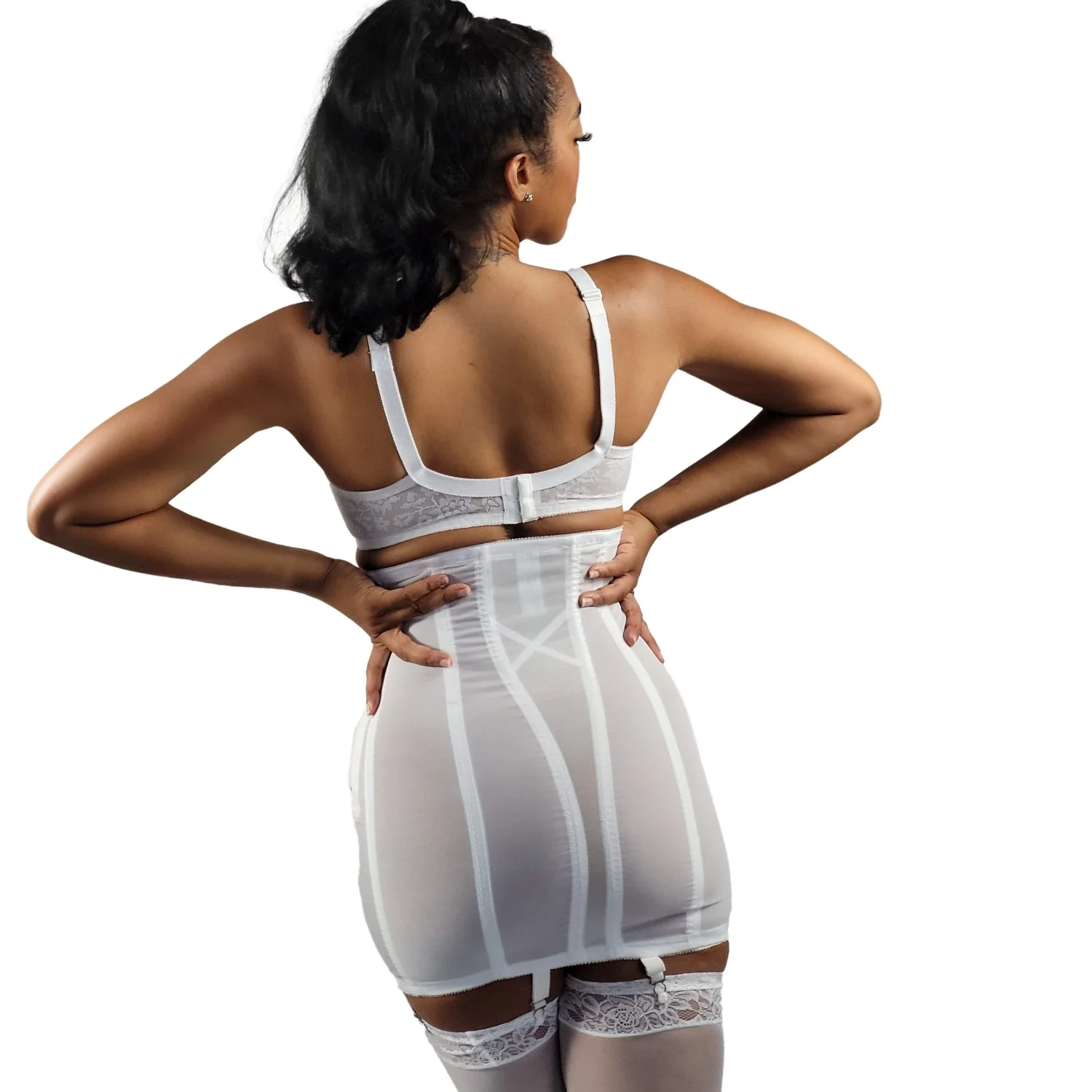 Open Bottom Girdle Extra Firm Shaping | Zipper + Hook Closure | Sizes Mโ8X | Style 1294 - Image 7