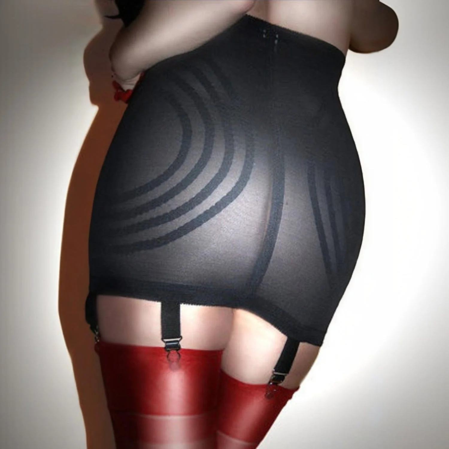 Waistline Open Bottom Breathable Power Mesh Fabric | Firm to Extra Firm Support | Style 1359 - Image 5