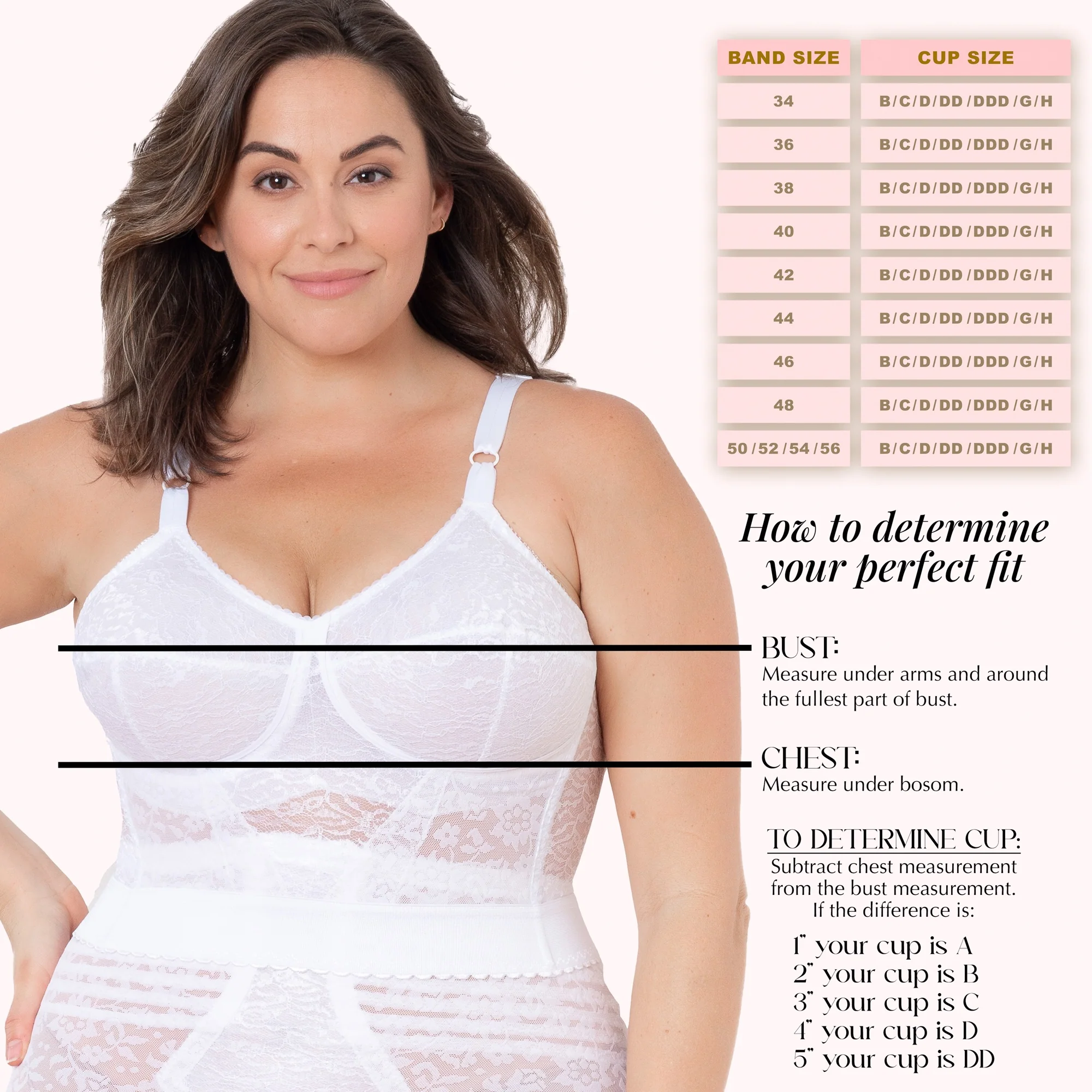 Expandable Cup Wireless Shaper Bra - Black | Style 2101 - Image 5