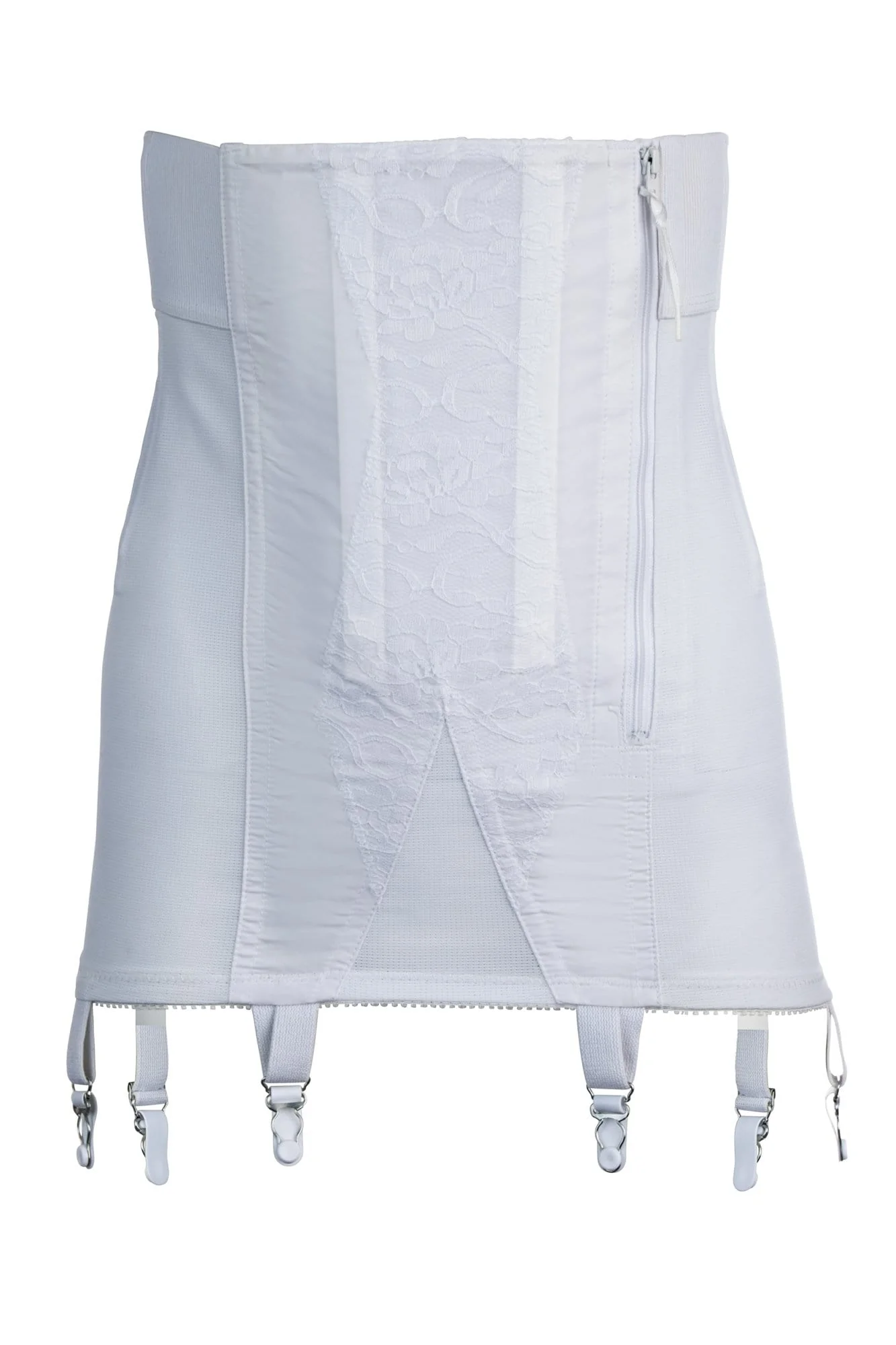 Side Zipper Girdle 13" Length (Forgotten Women Vintage Collection) Style 6007