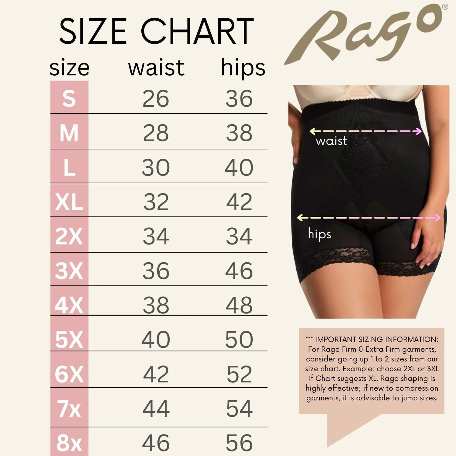 High Waist Medium Control Thigh Slimmer | No Top Roll | Style 6206 - Image 4