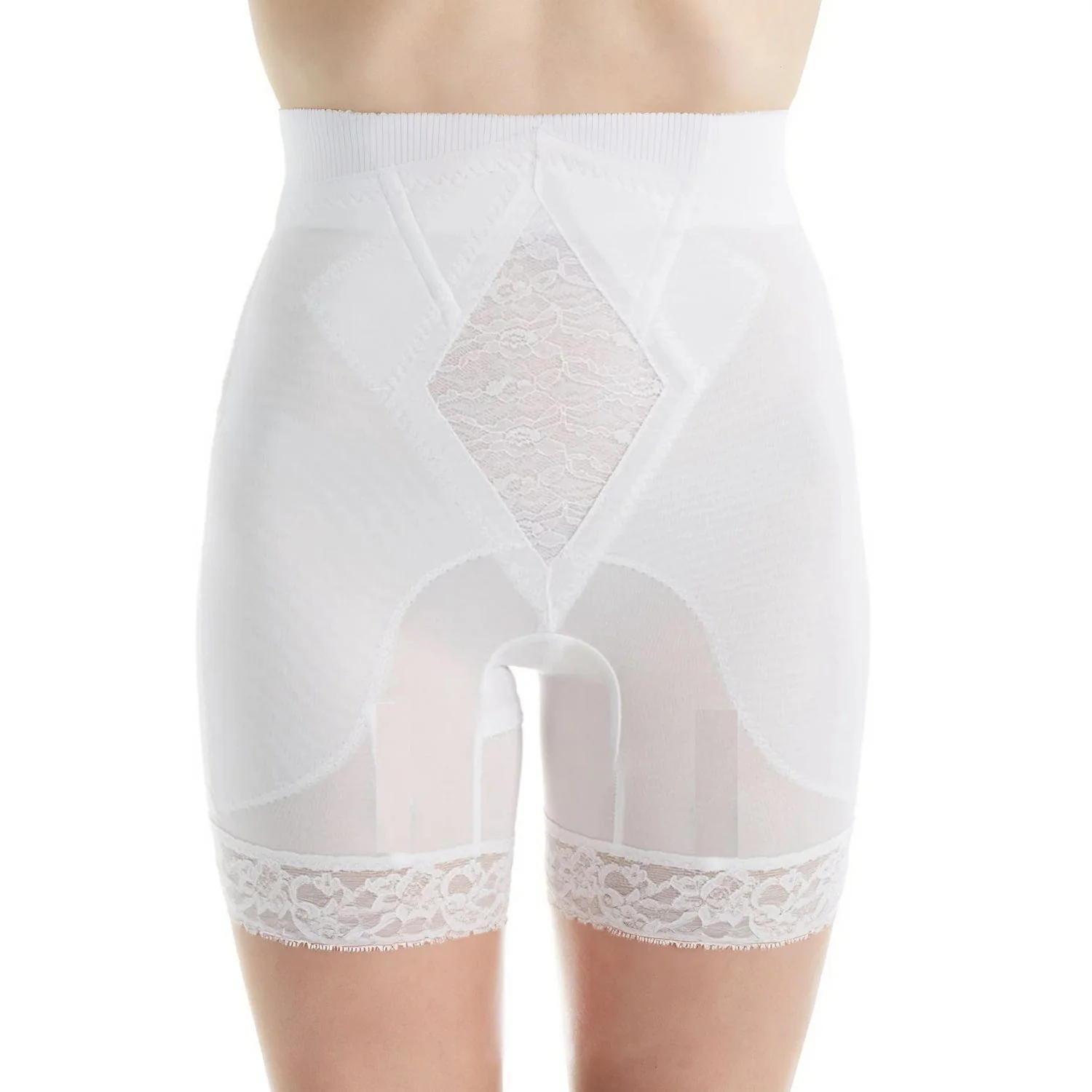 High Waist Medium Control Thigh Slimmer | No Top Roll | Style 6206 - Image 7