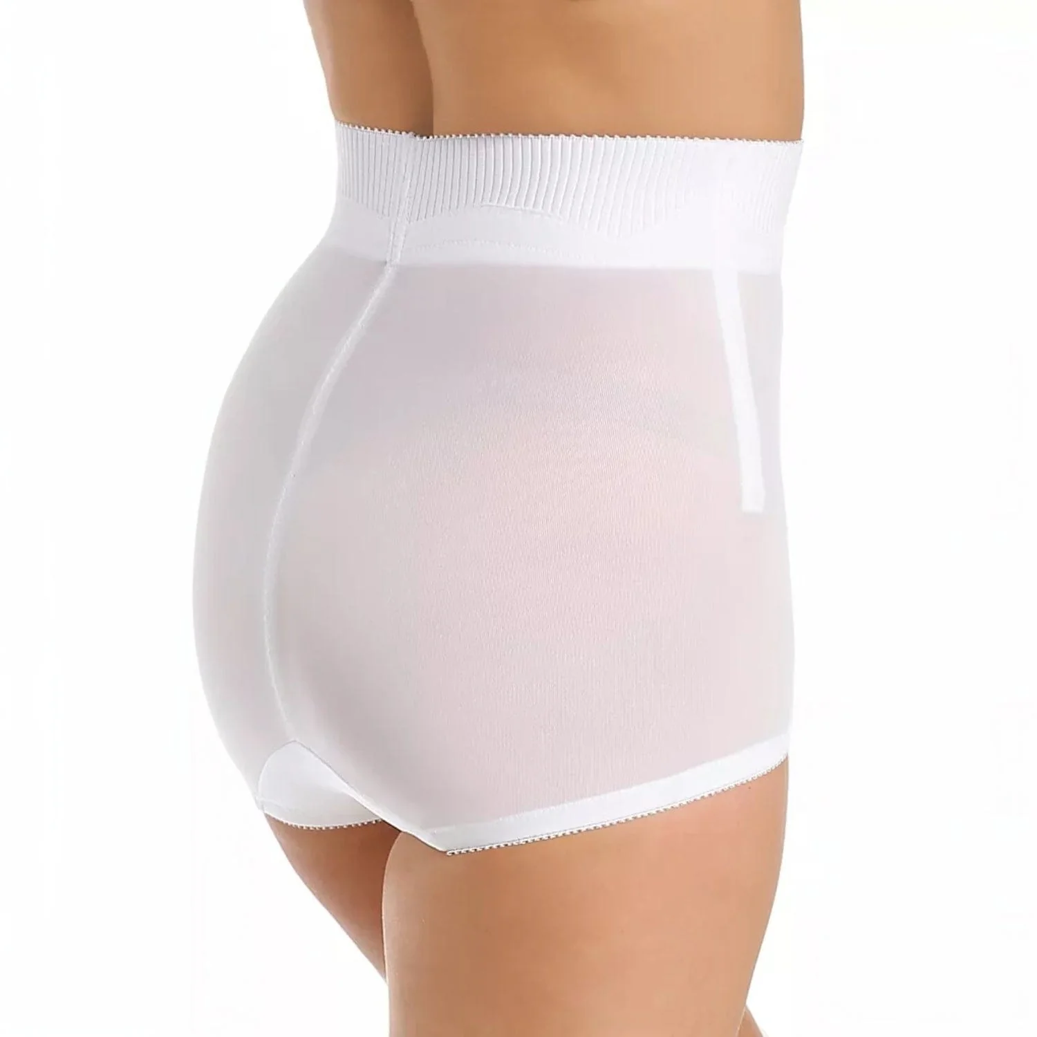 High Waist Panty Brief with Tulip Front Panel | Memory Compression Fabric | Medium Support | Style 6296 - Image 5