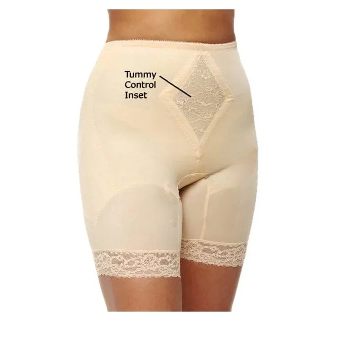 Waistline Thigh Slimmer with Tummy Control Panel | Medium Support | Style 6795 - Image 2