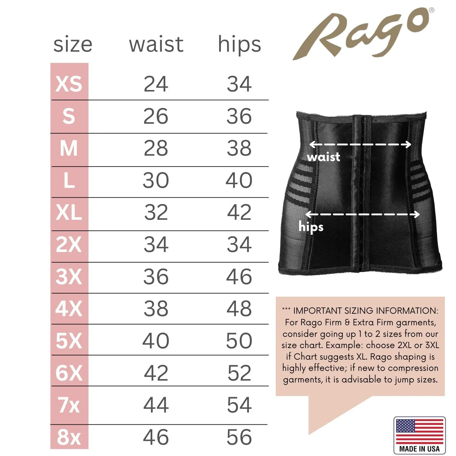 Shapette Powermesh Satin Panel Waist Cincher | Style 821 - Image 4
