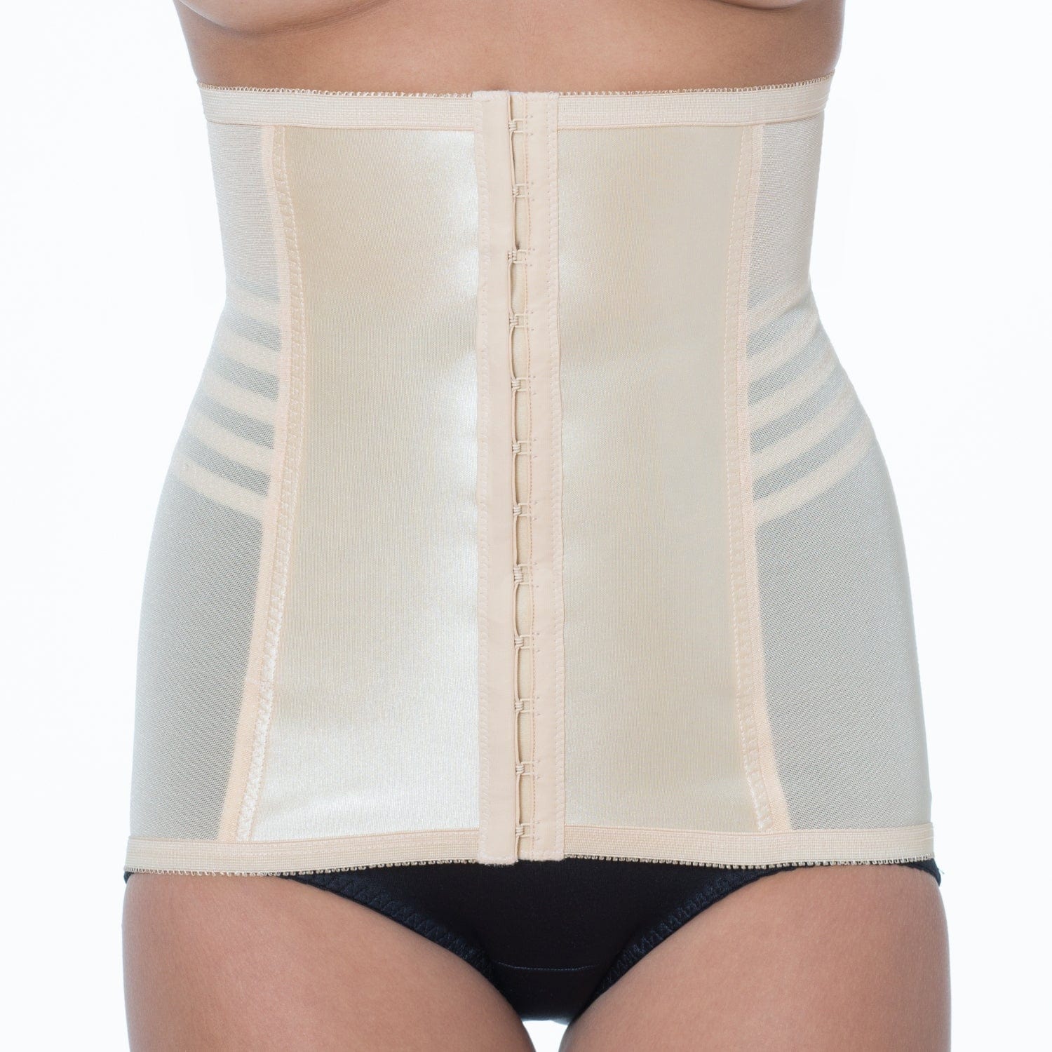 Shapette Powermesh Satin Panel Waist Cincher | Style 821 - Image 9