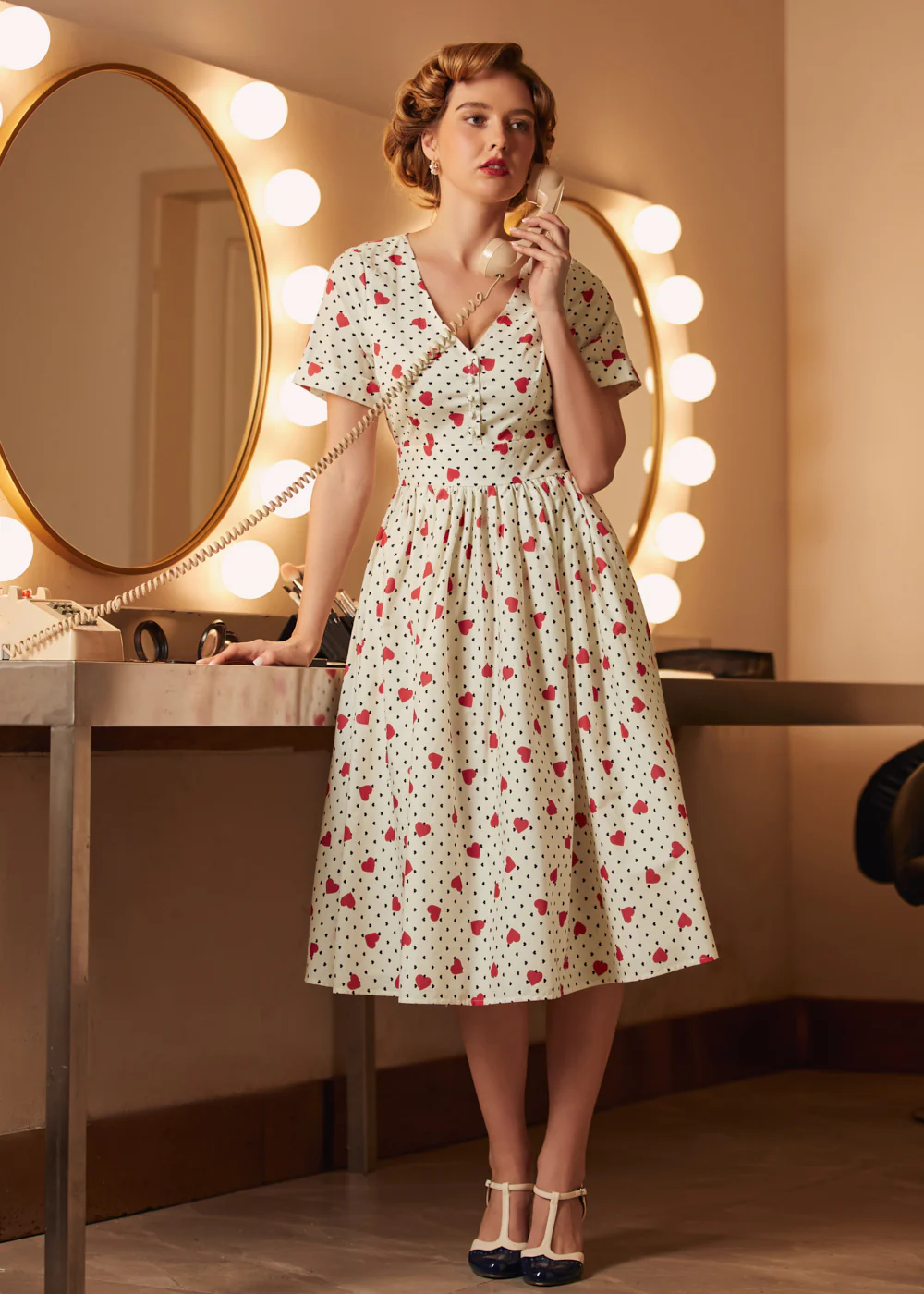 Such a Vintage Find Fit & Flare Dress - Image 3