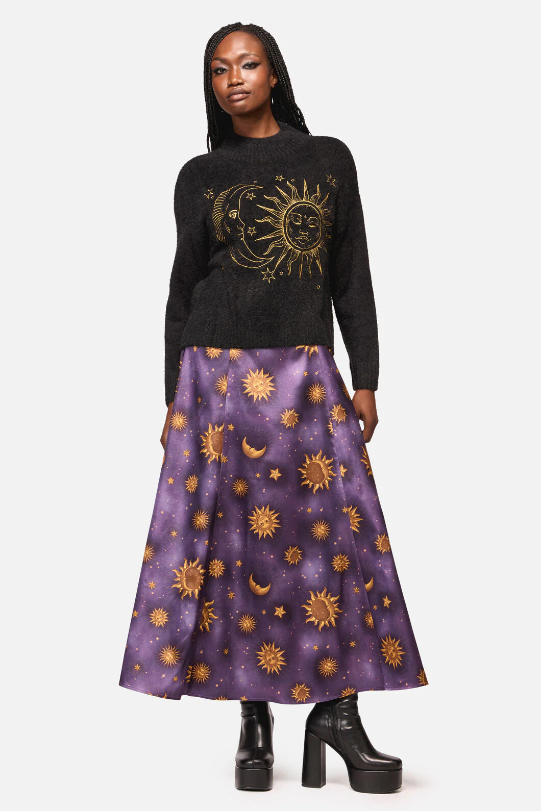 Sun And Moon Goth Knit - Image 5