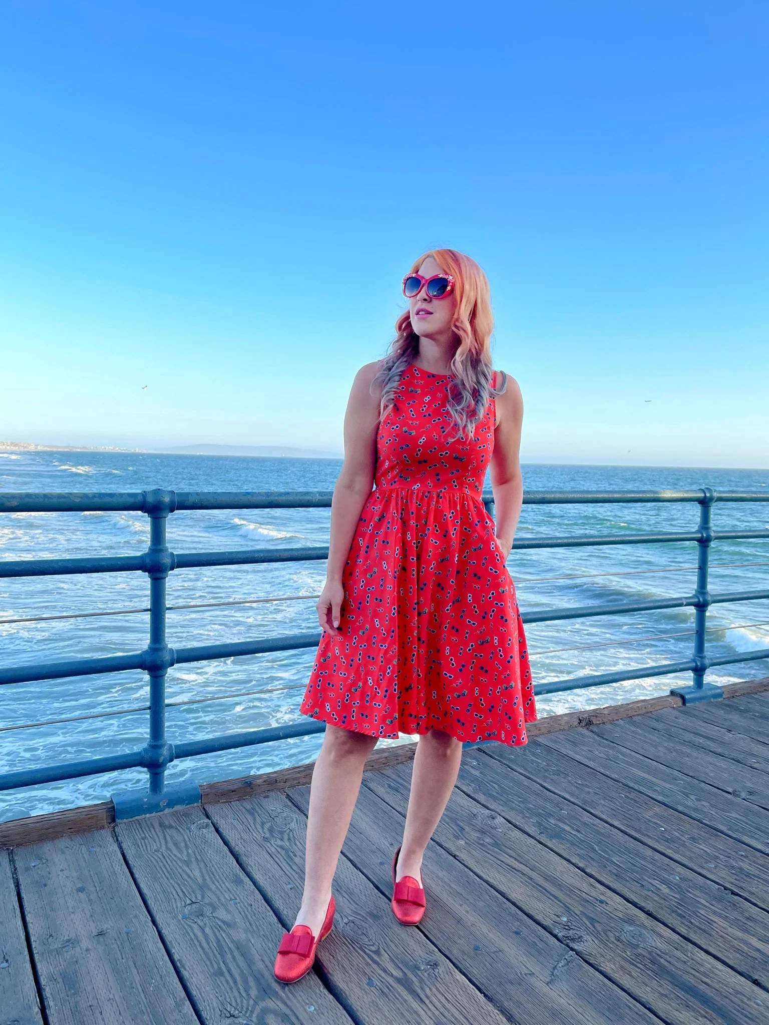 Sunglasses Vintage Dress - Image 3