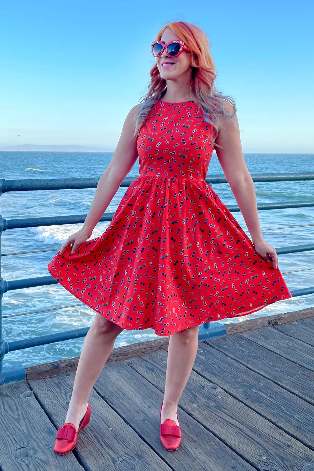 Sunglasses Vintage Dress - Image 4