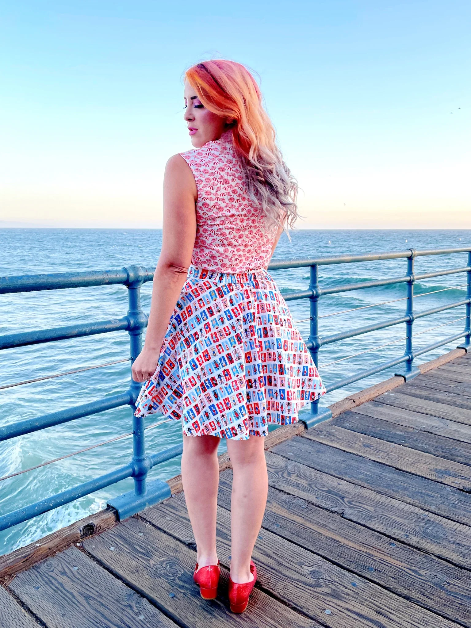 Sunny Days Skater Skirt - Image 4