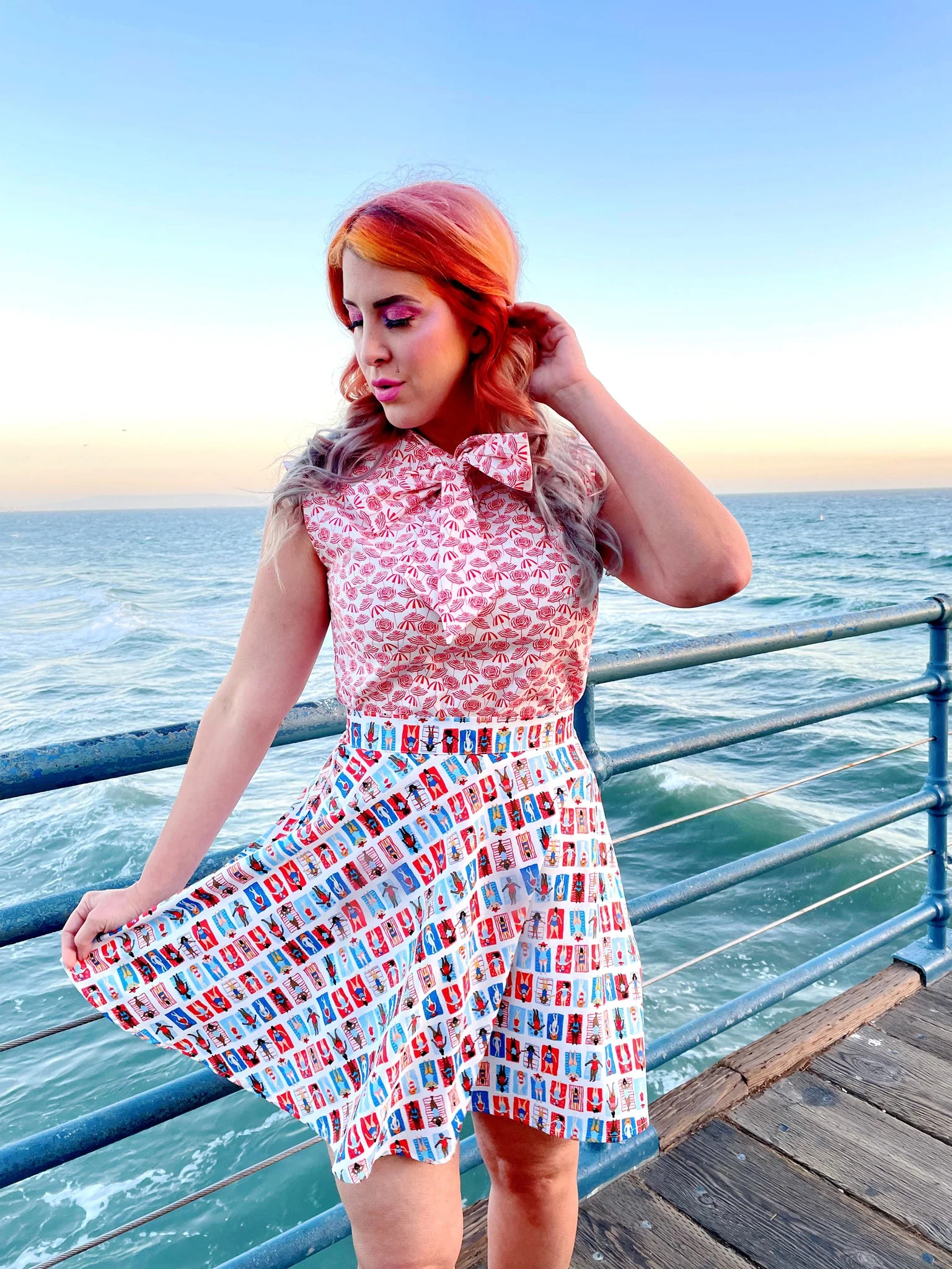 Sunny Days Skater Skirt - Image 6