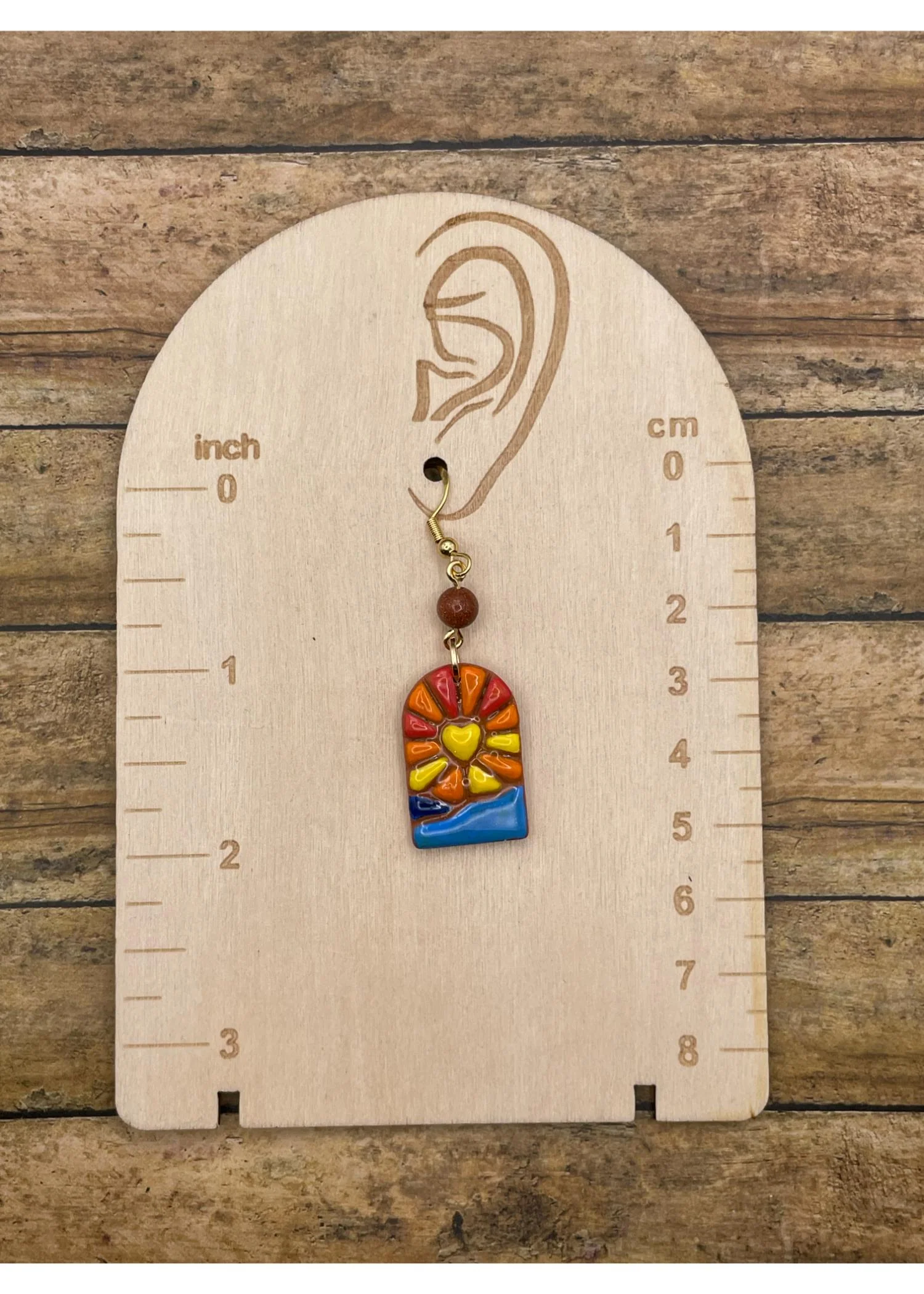 Sunset Dangle Earrings - Image 2