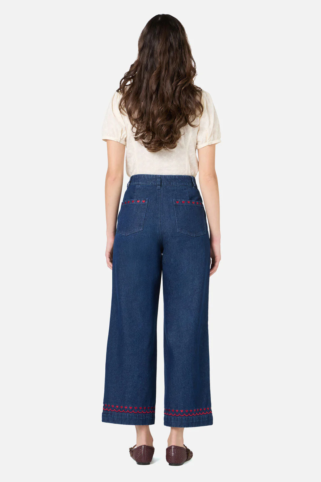 Sweet Heart Embroidered Jean - Image 5