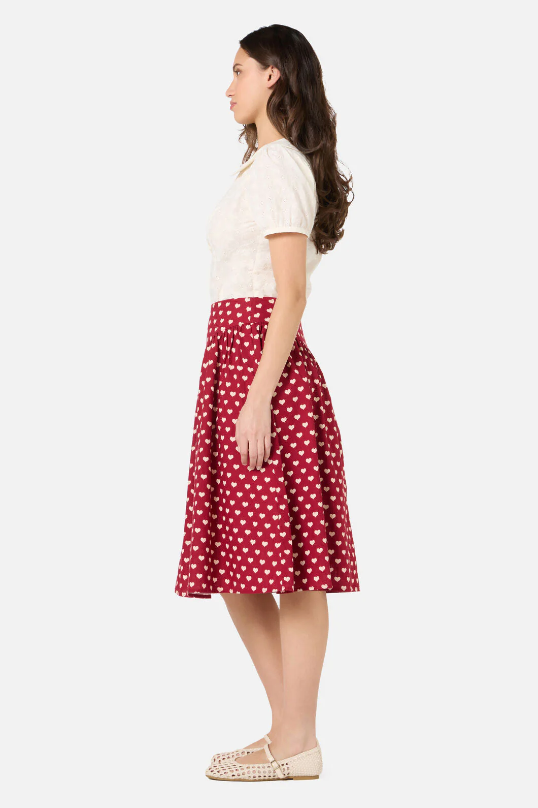 Sweet Heart Gathered Skirt - Image 5