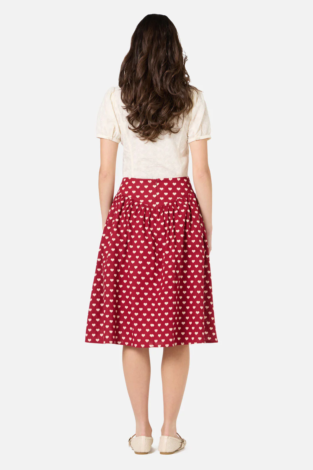 Sweet Heart Gathered Skirt - Image 6