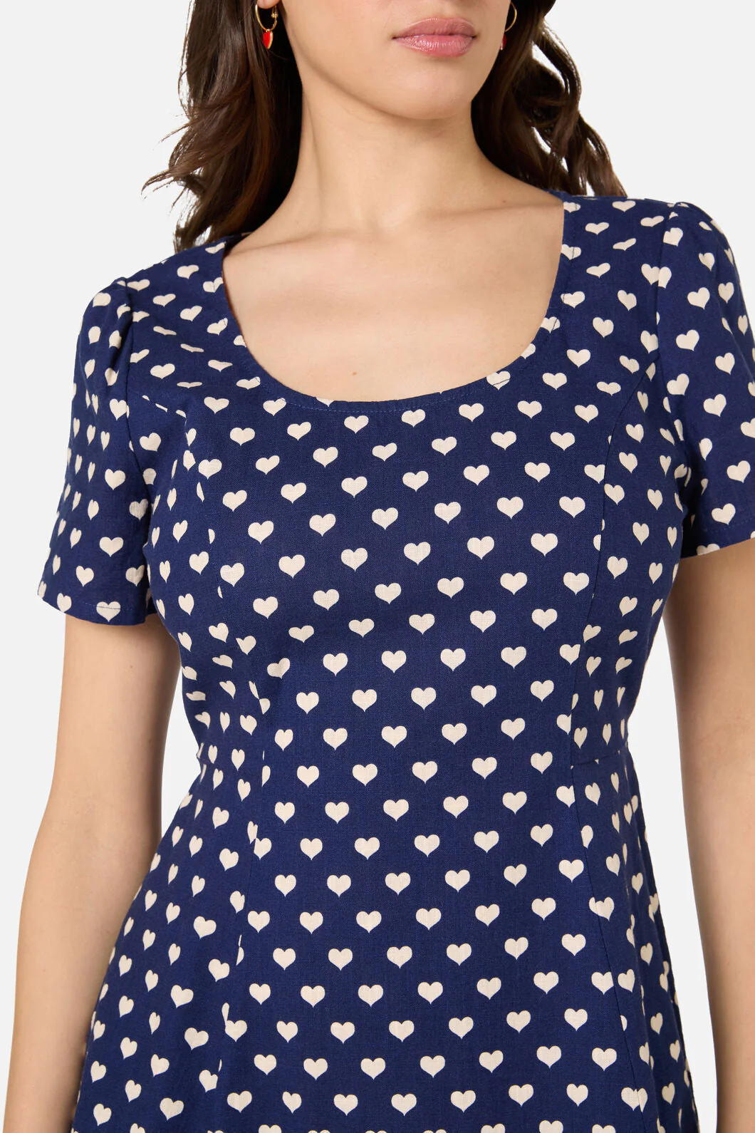 Sweet Heart Mini Dress - Image 2