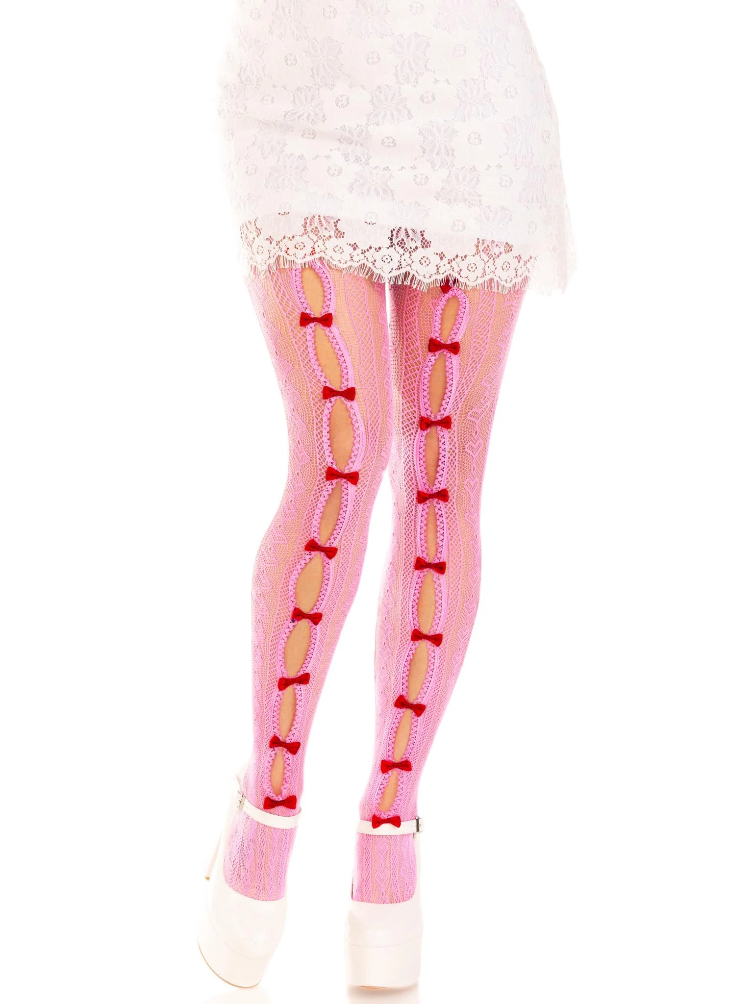 Sweetheart Striped Tights - Image 3