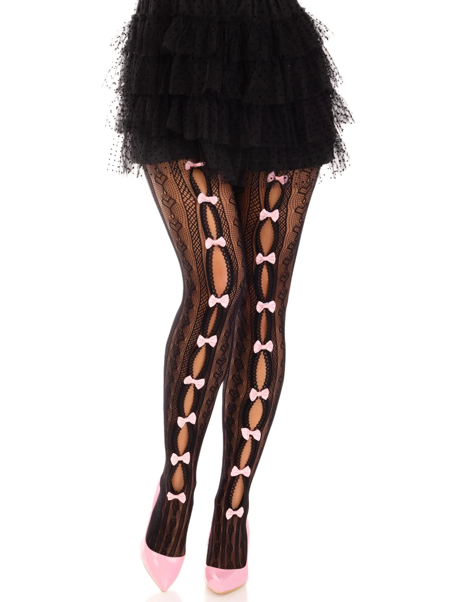 Sweetheart Striped Tights - Image 5
