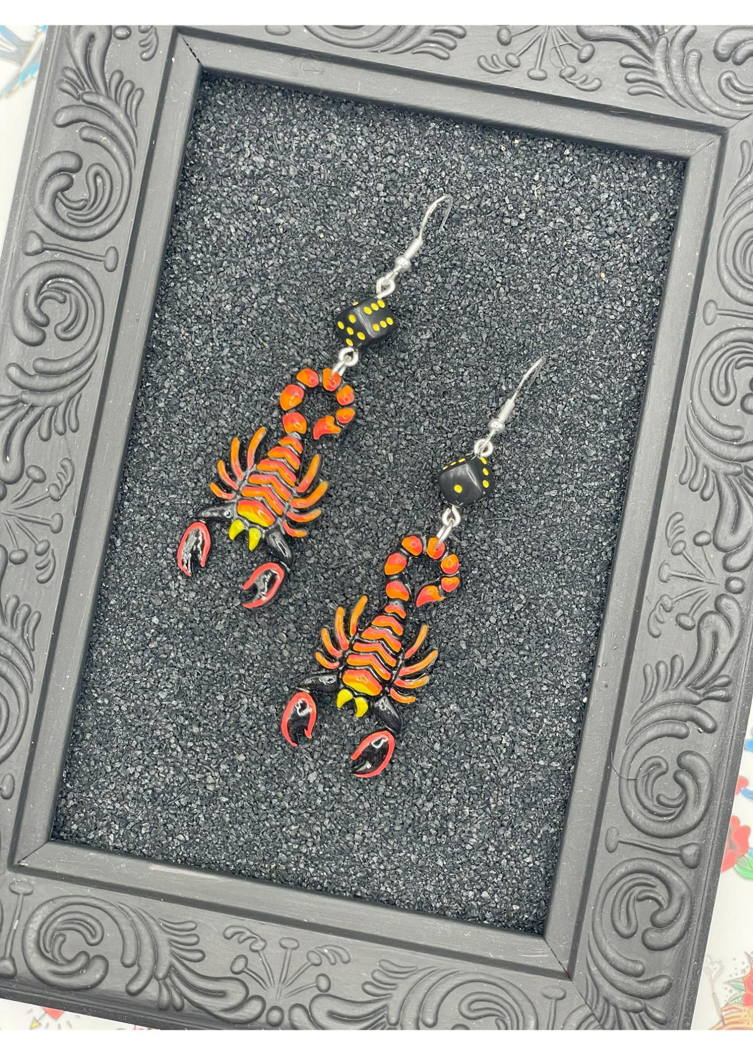Tattoo Love Scorpion Earrings - Image 3