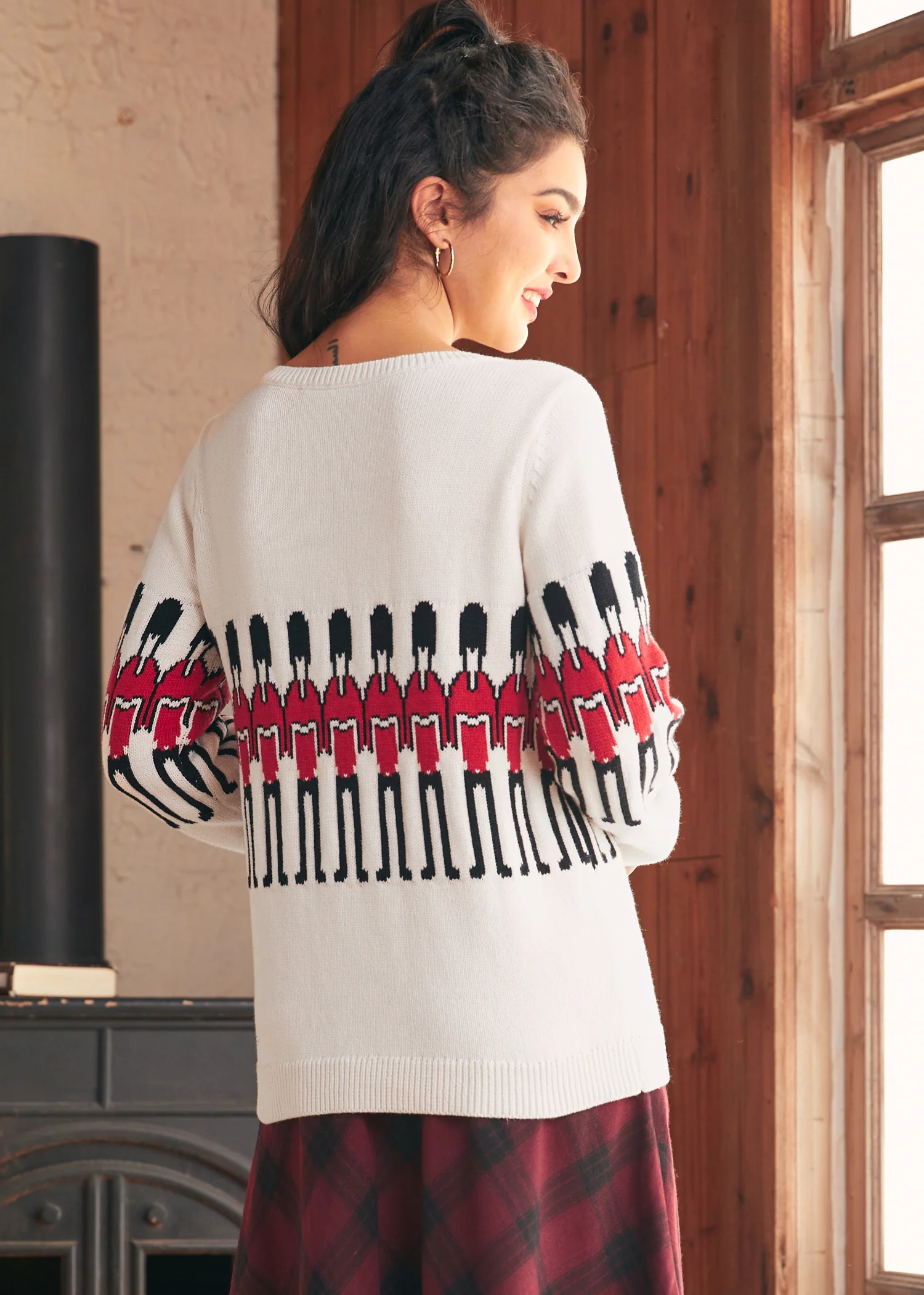 Darling of the Decades Boatneck Pullover - Image 3