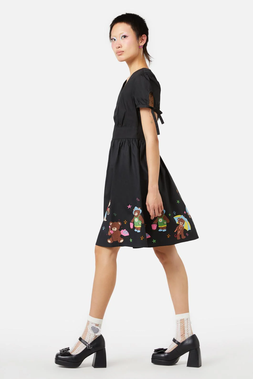 Teddy Bear Border Dress - Image 4