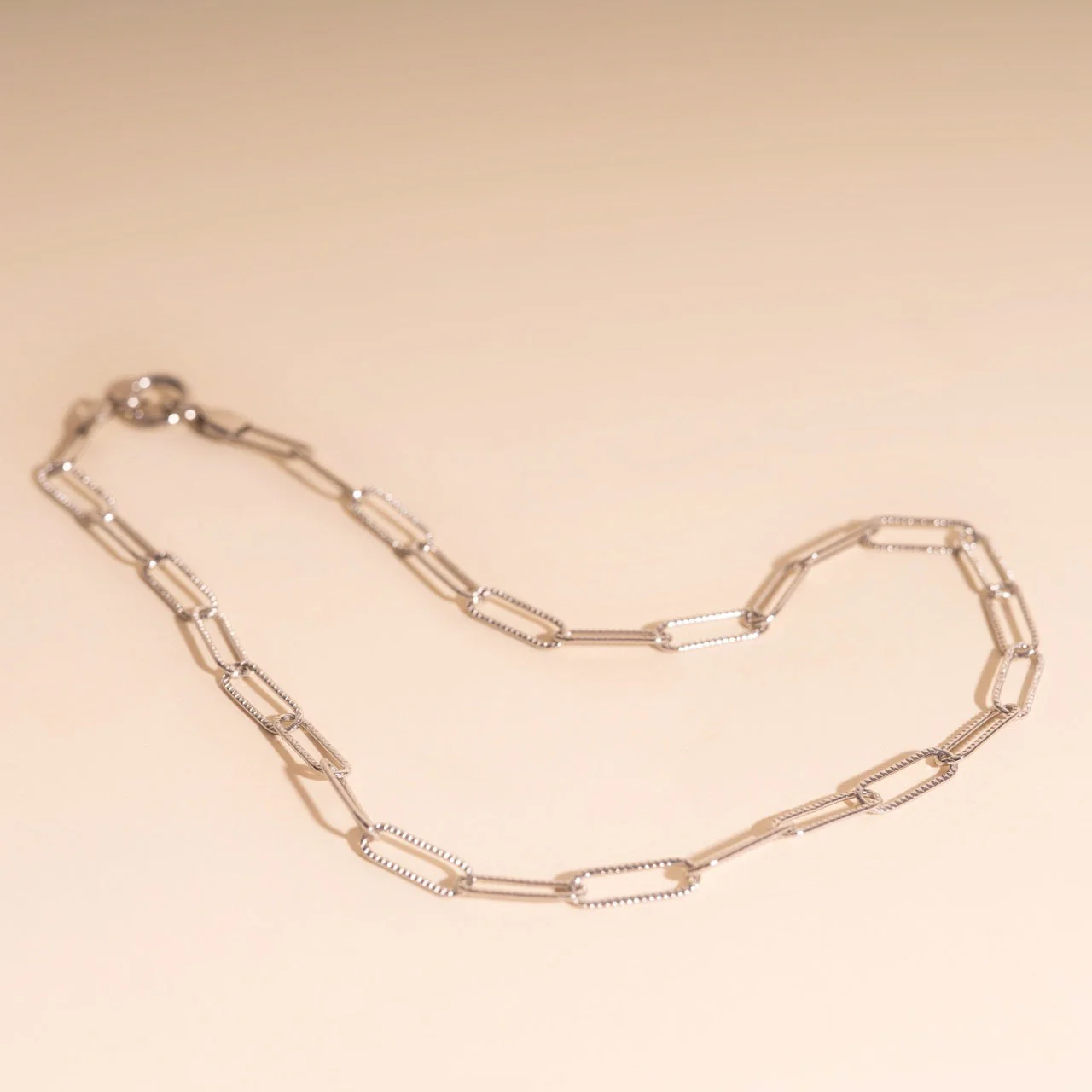 Textured Paperclip Necklace - Image 12