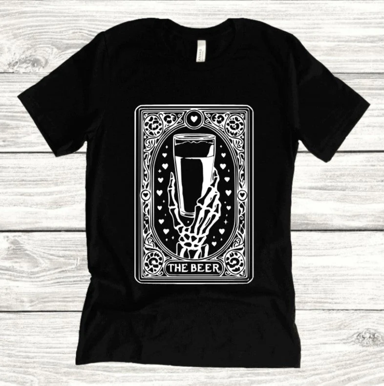 The Beer Tarot: T-Shirt, Pullover, Hoodie, Tank or Long Sleeve - Image 2