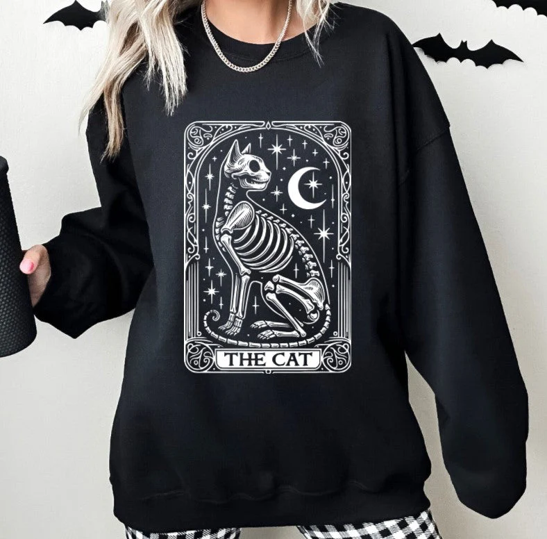 The Cat Tarot: T-Shirt, Pullover, Hoodie, Tank or Long Sleeve - Image 2