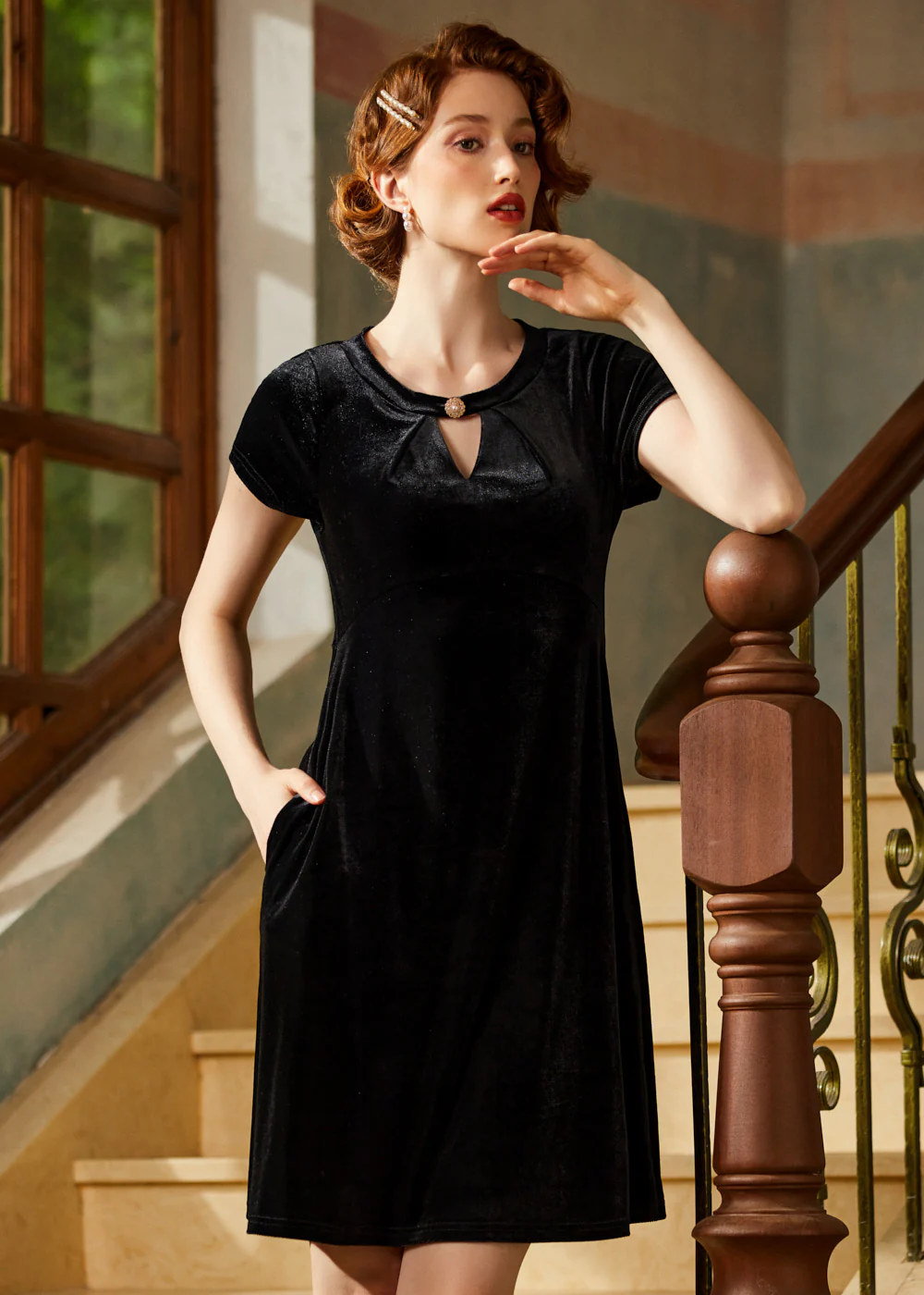 The Dot Dot Diner Dress - Image 5