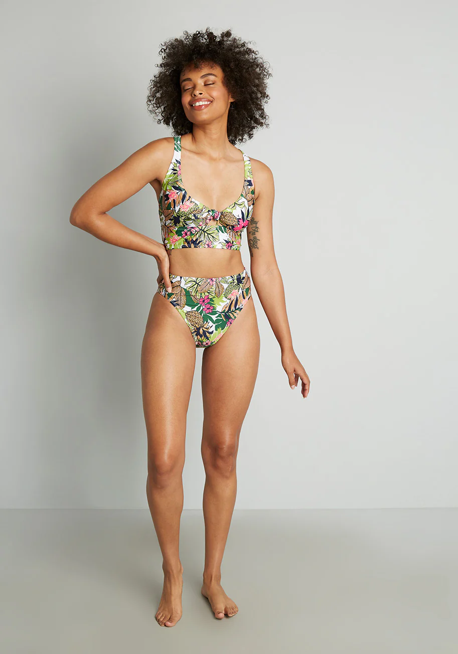 The Franky High-Waisted Bikini Bottom (Final Sale) - Image 7