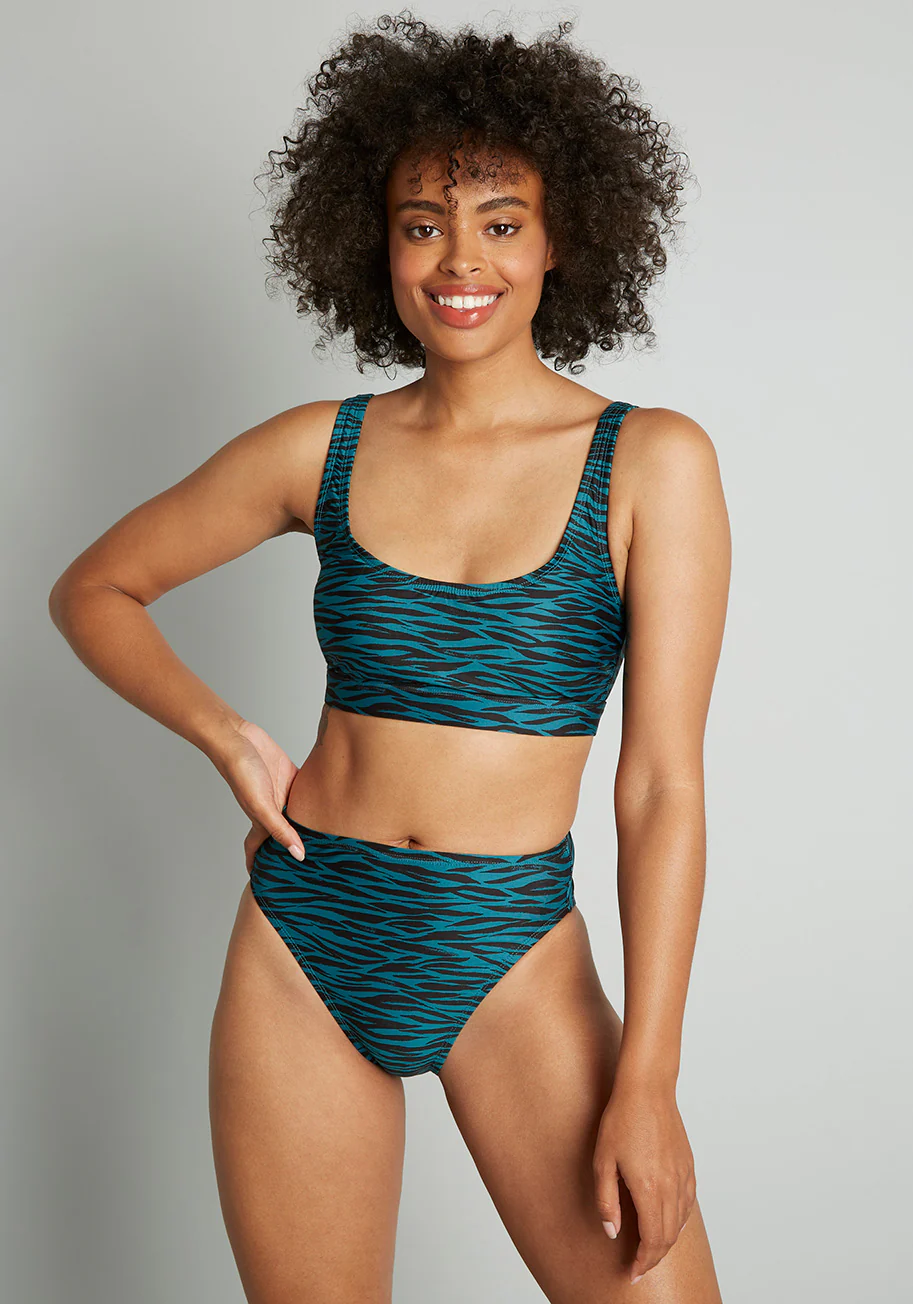 The Franky High-Waisted Bikini Bottom (Final Sale) - Image 4