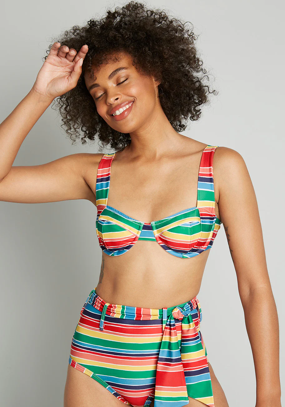 The Garbo Underwire Bikini Top (Final Sale) - Image 2