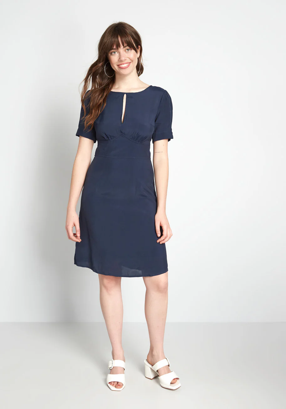 The Keyhole Story A-line Dress (Final Sale) - Image 3
