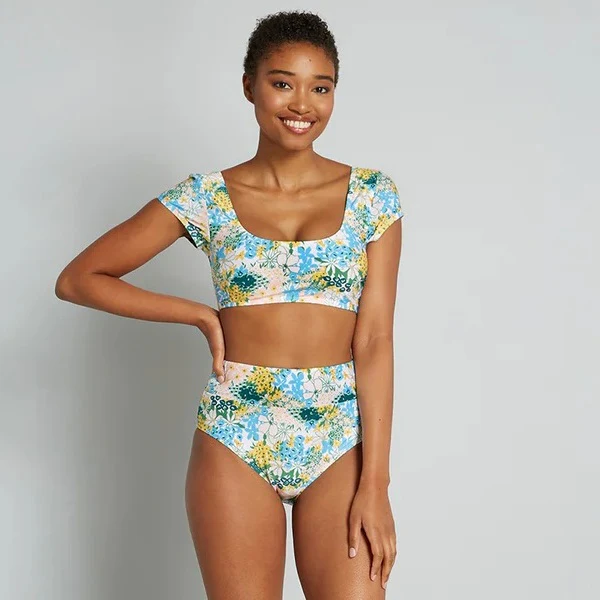 The Sara High-Waisted Bikini Bottom (Final Sale) - Image 2