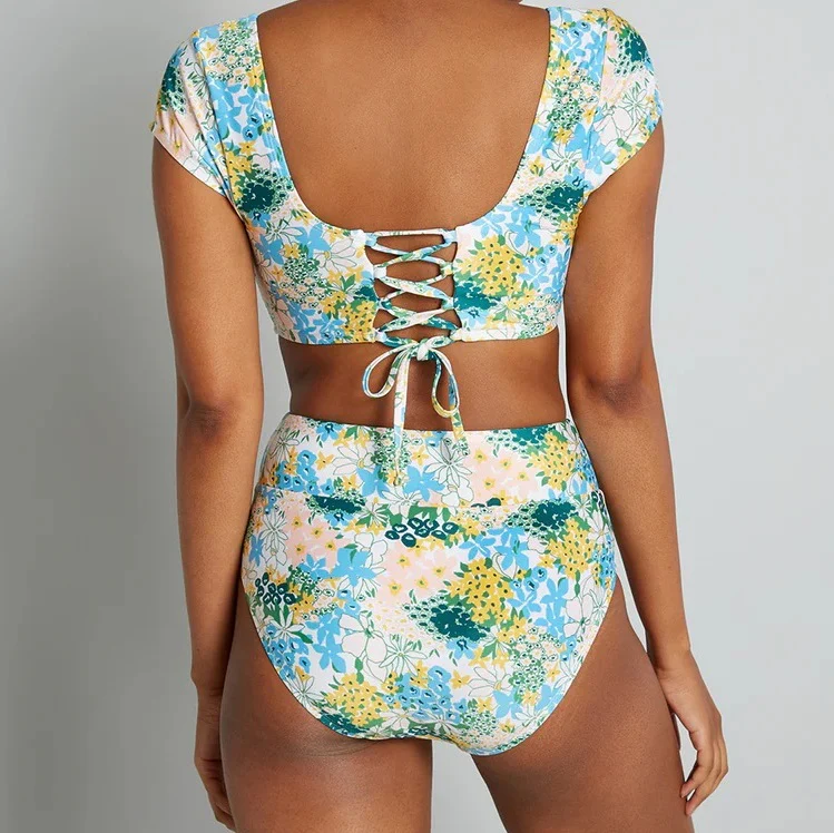 The Sara High-Waisted Bikini Bottom (Final Sale) - Image 3