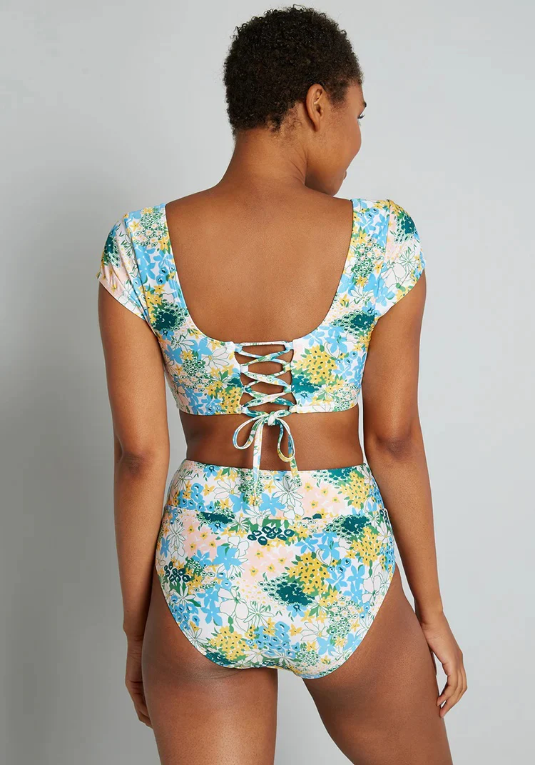 The Sara High-Waisted Bikini Bottom (Final Sale) - Image 5