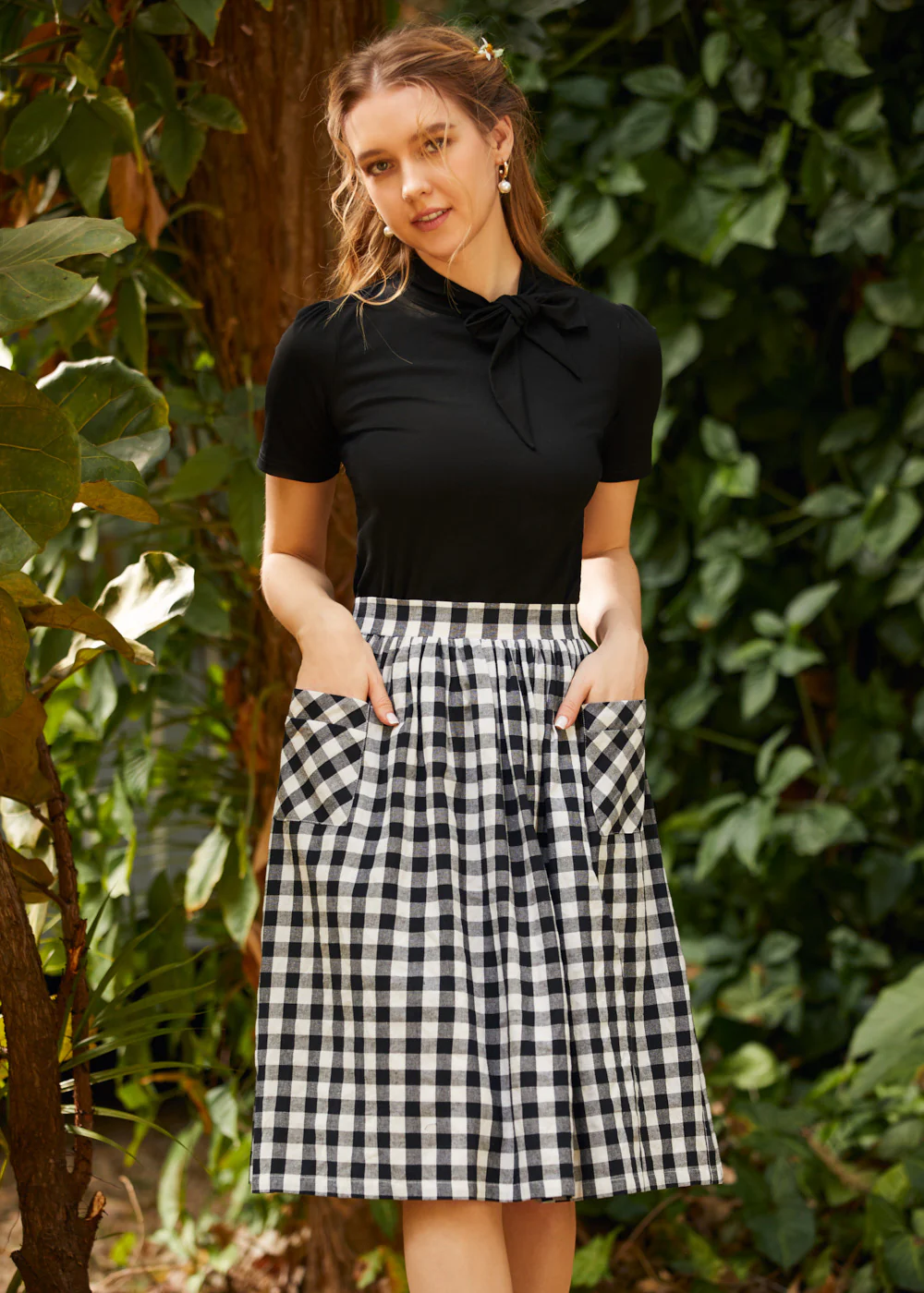 Ocean Breeze Midi Skirt