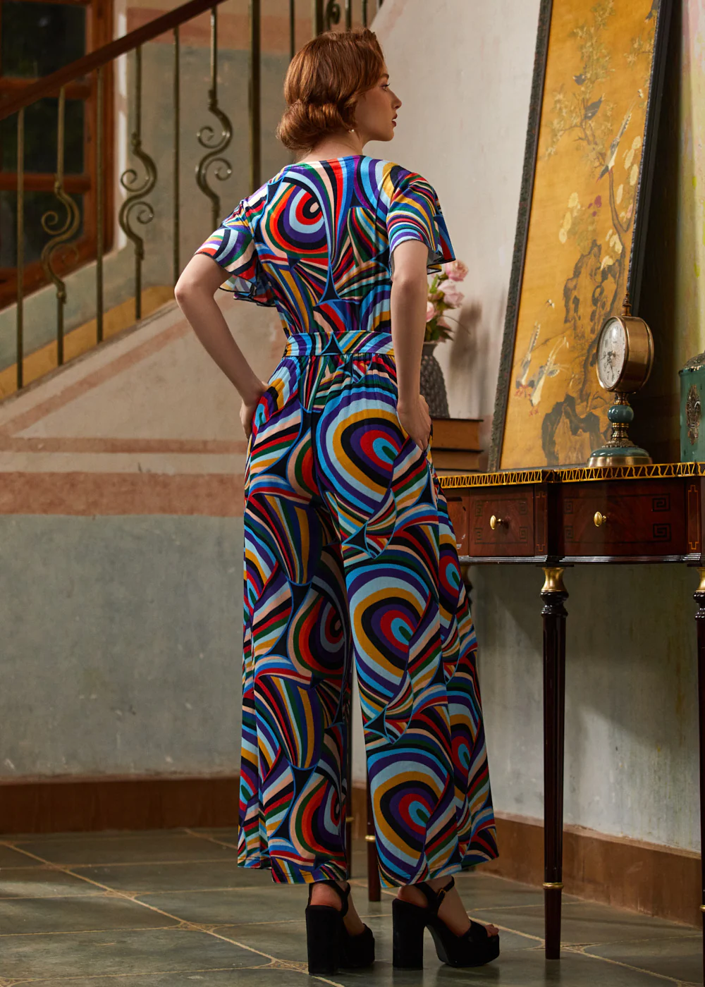 The Twist & Stripe Jumpsuit - Image 4
