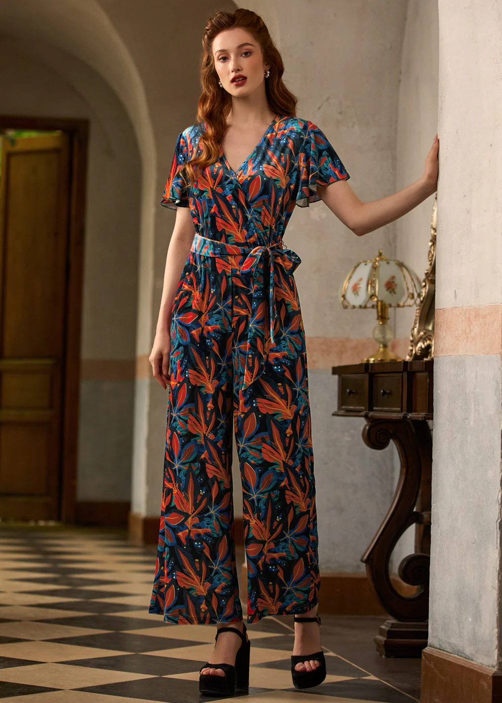 The Twist & Stripe Jumpsuit