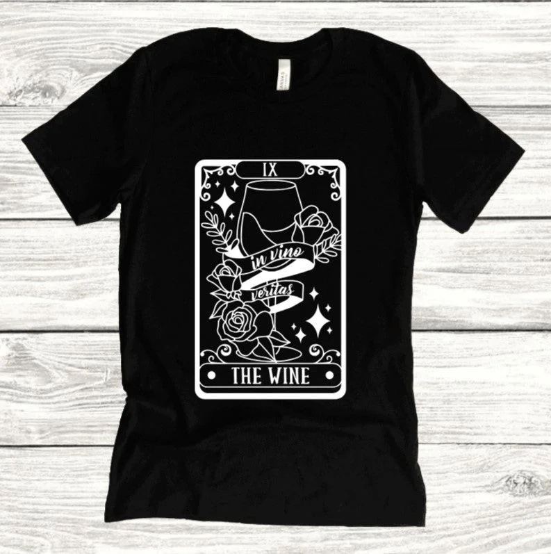 The Wine Tarot: T-Shirt, Pullover, Hoodie, Tank or Long Sleeve - Image 2