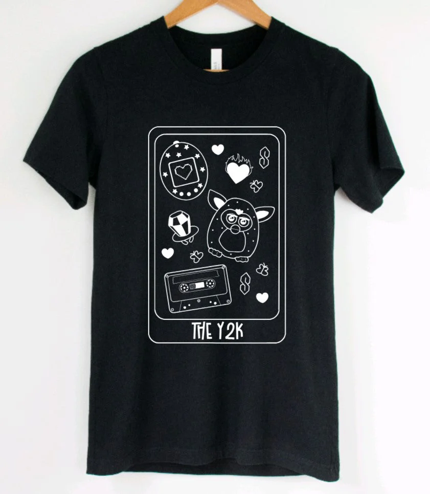 The Y2K Tarot: T-Shirt, Pullover, Hoodie, Tank or Long Sleeve - Image 2