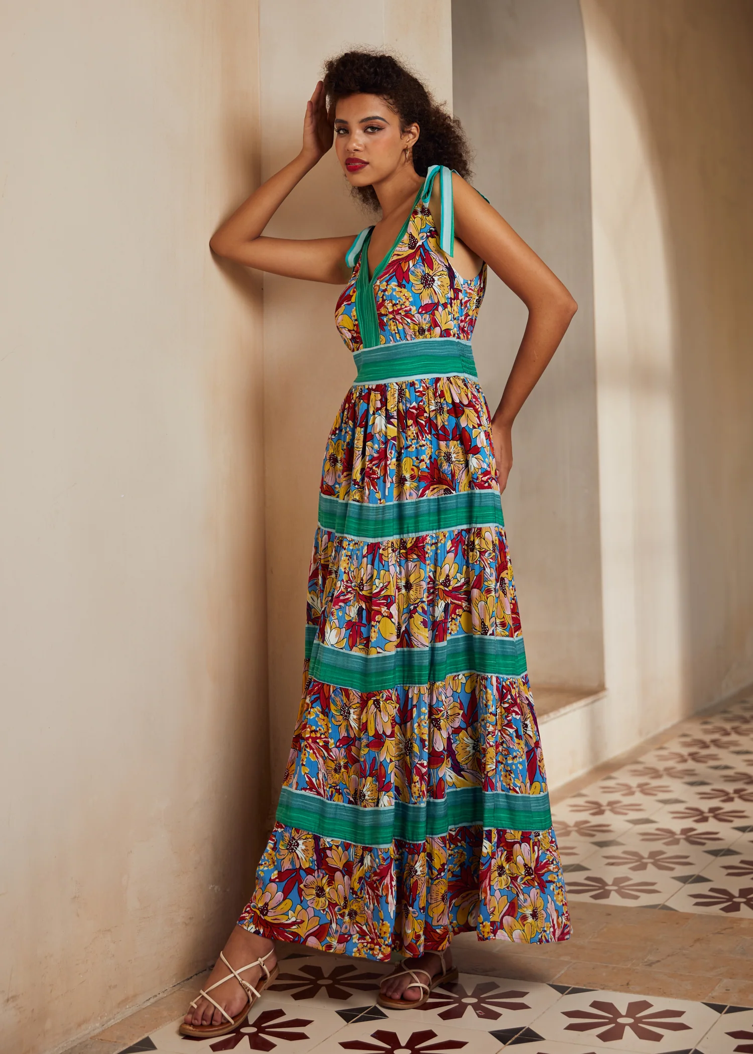 The Sunset Stroll Maxi Dress - Image 4