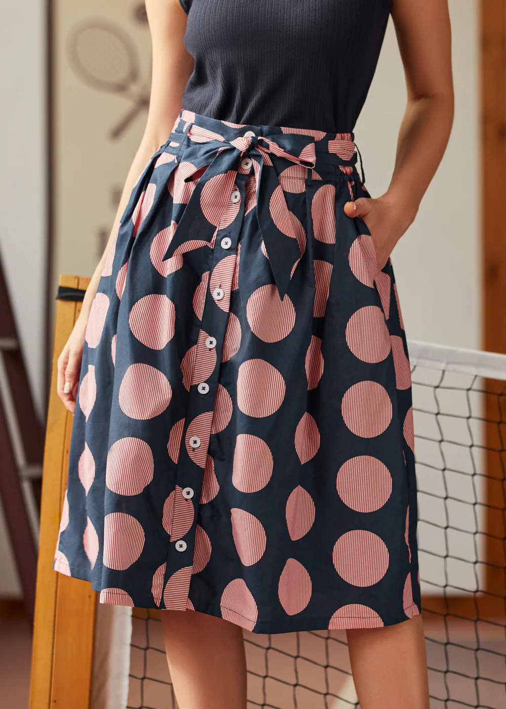 Meet Me at the Market Skirt