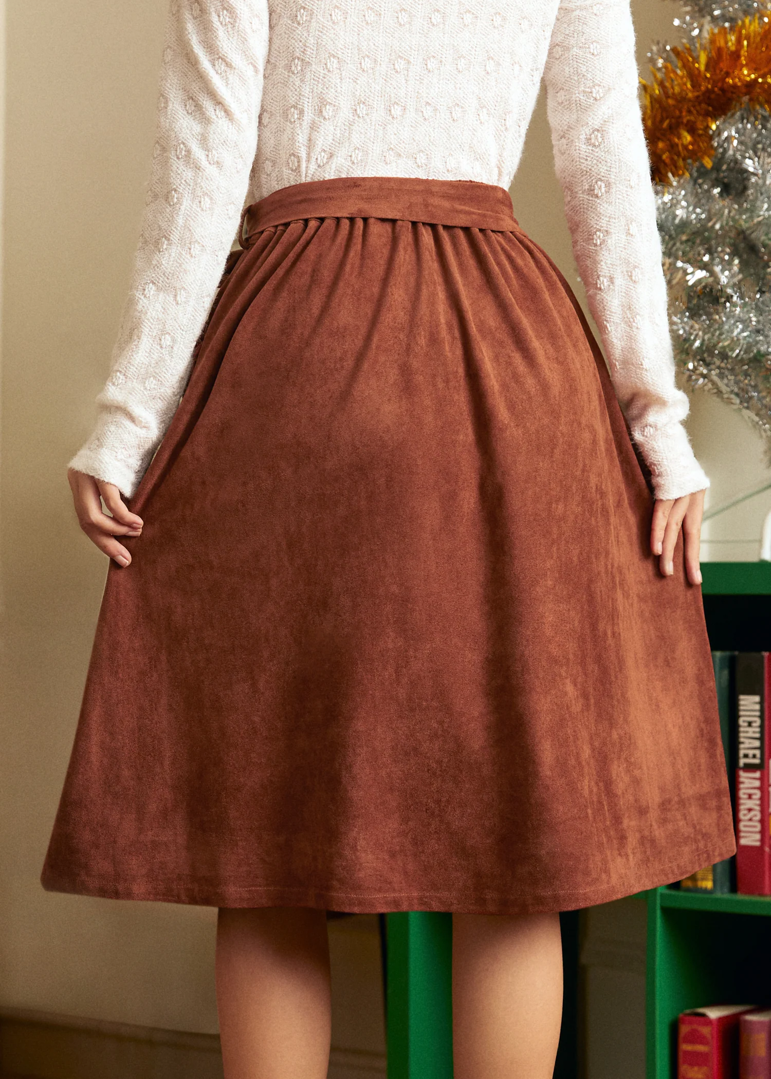 Fireside Keepsake A-Line Skirt - Image 4